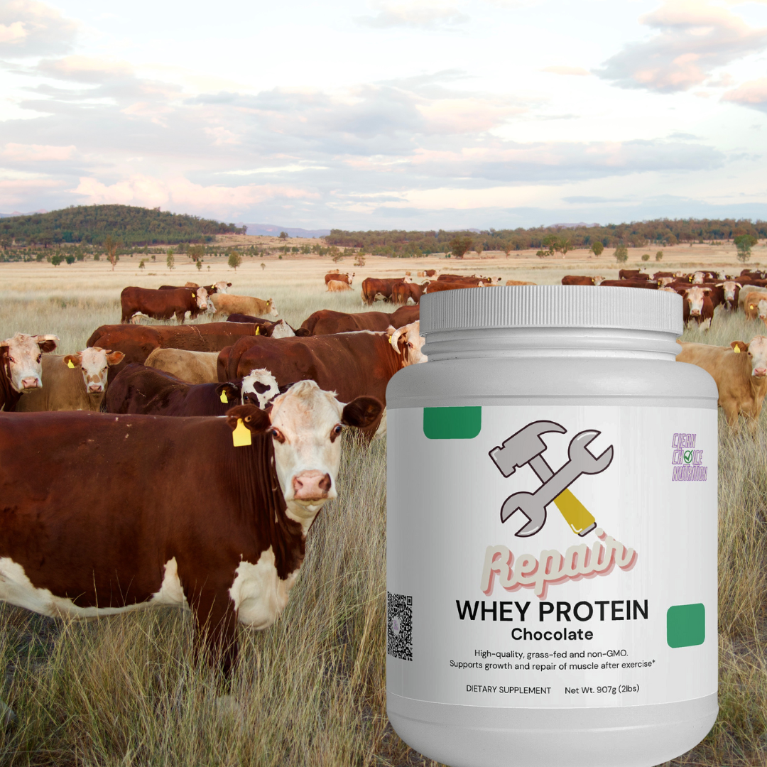 Why Grass-Fed Whey? – Clean Choice Nutrition