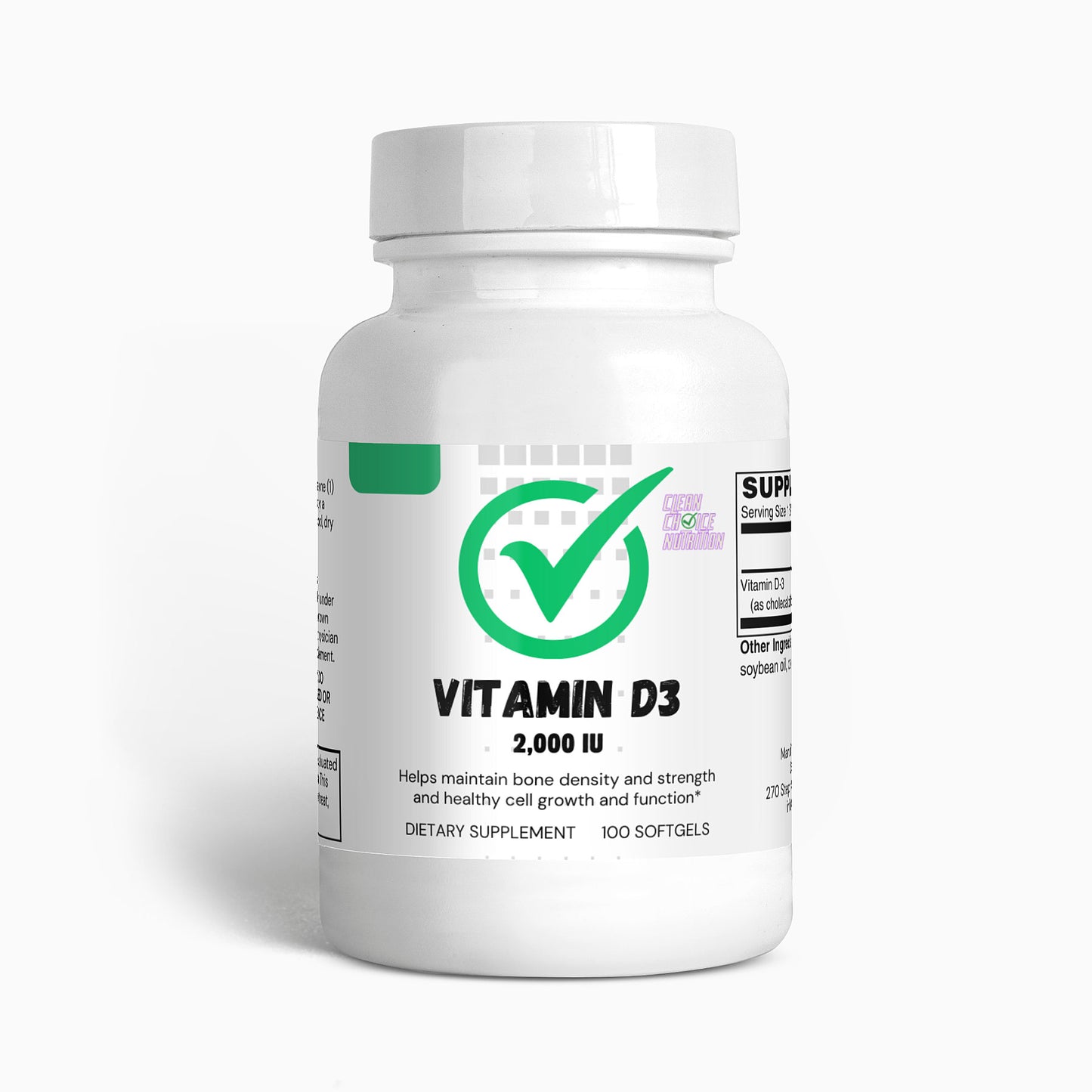 Vitamin D3 2,000 IU