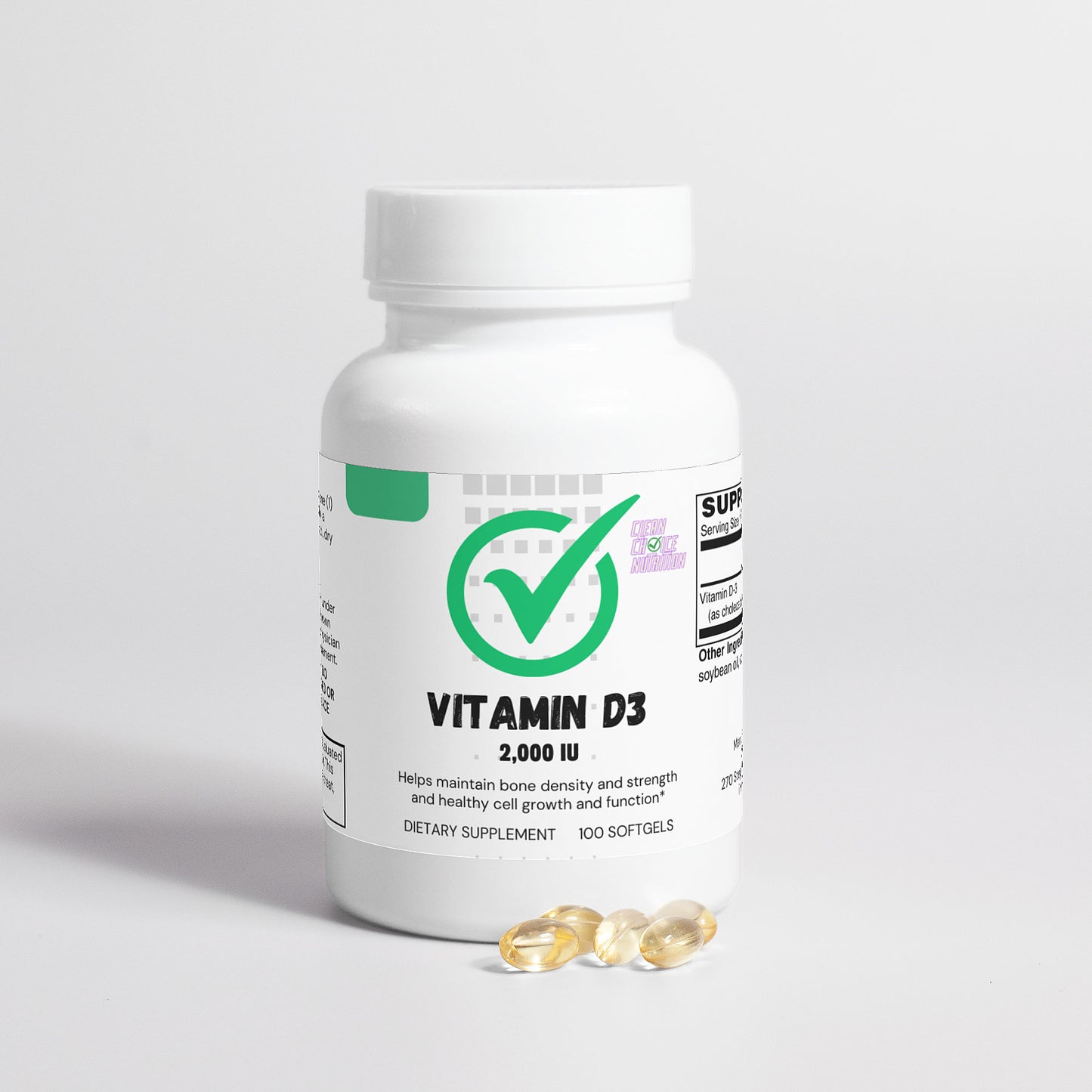 Vitamin D3 2,000 IU