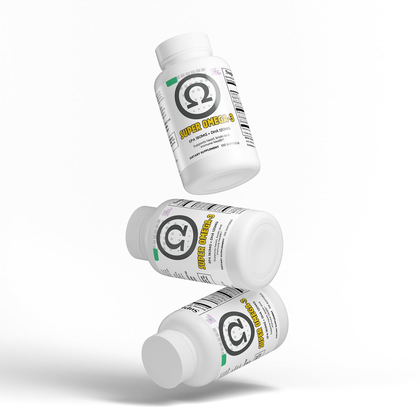 Super Omega-3 (EPA 180mg + DHA 120mg)