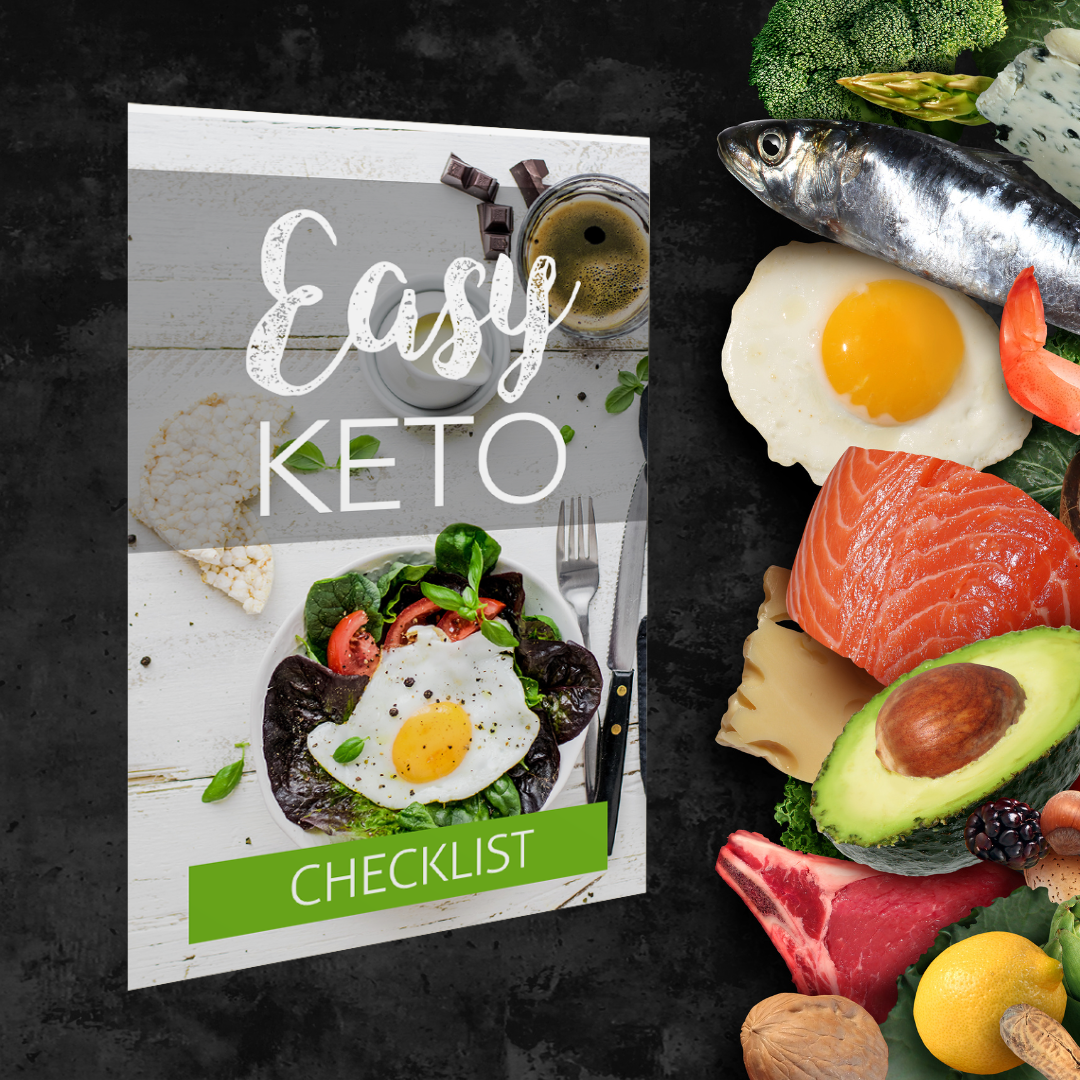 The Keto Package (Meal Plan, Cookbook, Easy Keto Ebook, Checklist, Cheat Sheet, and Mind Map)