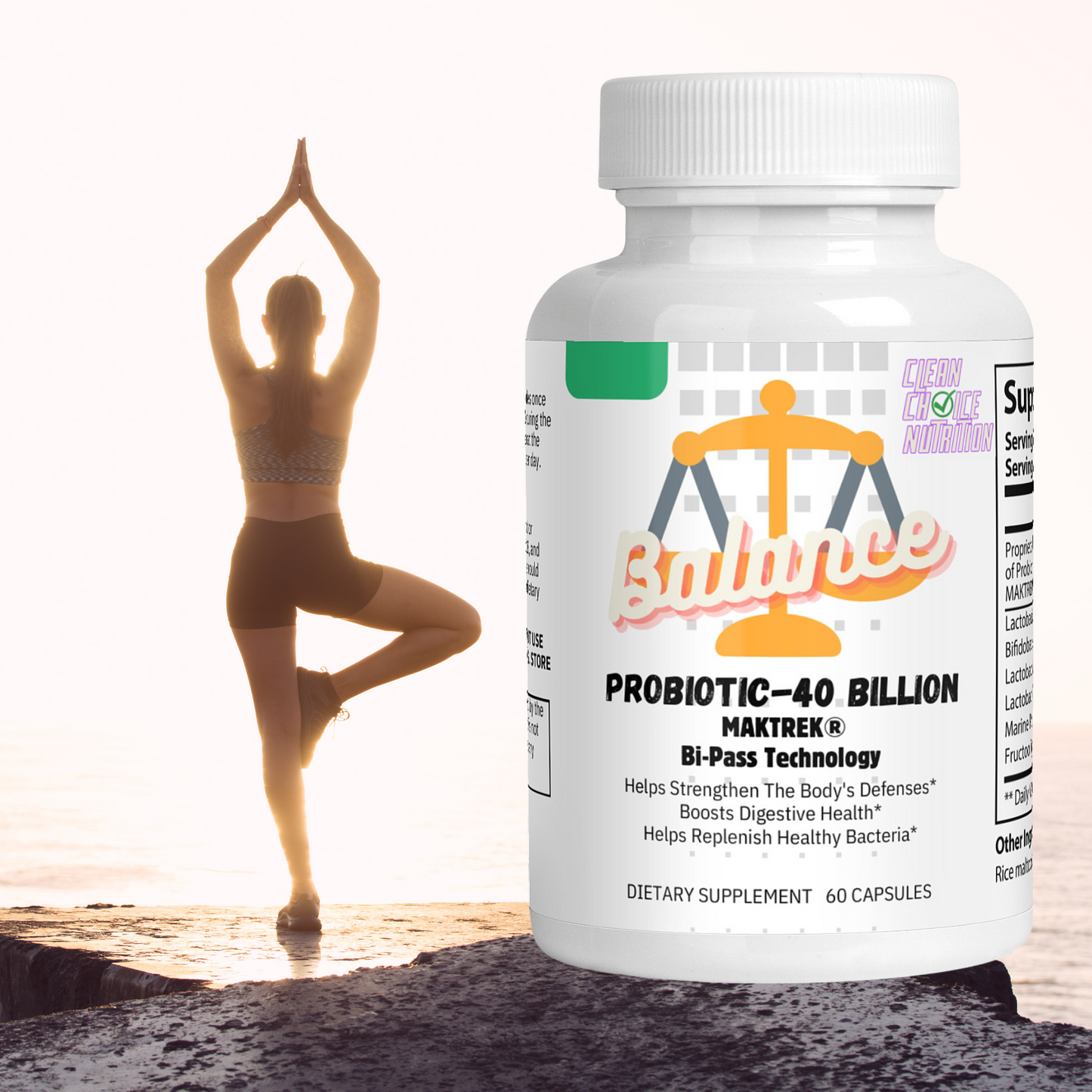 Balance - Probiotic 40 Billion w/Prebiotics