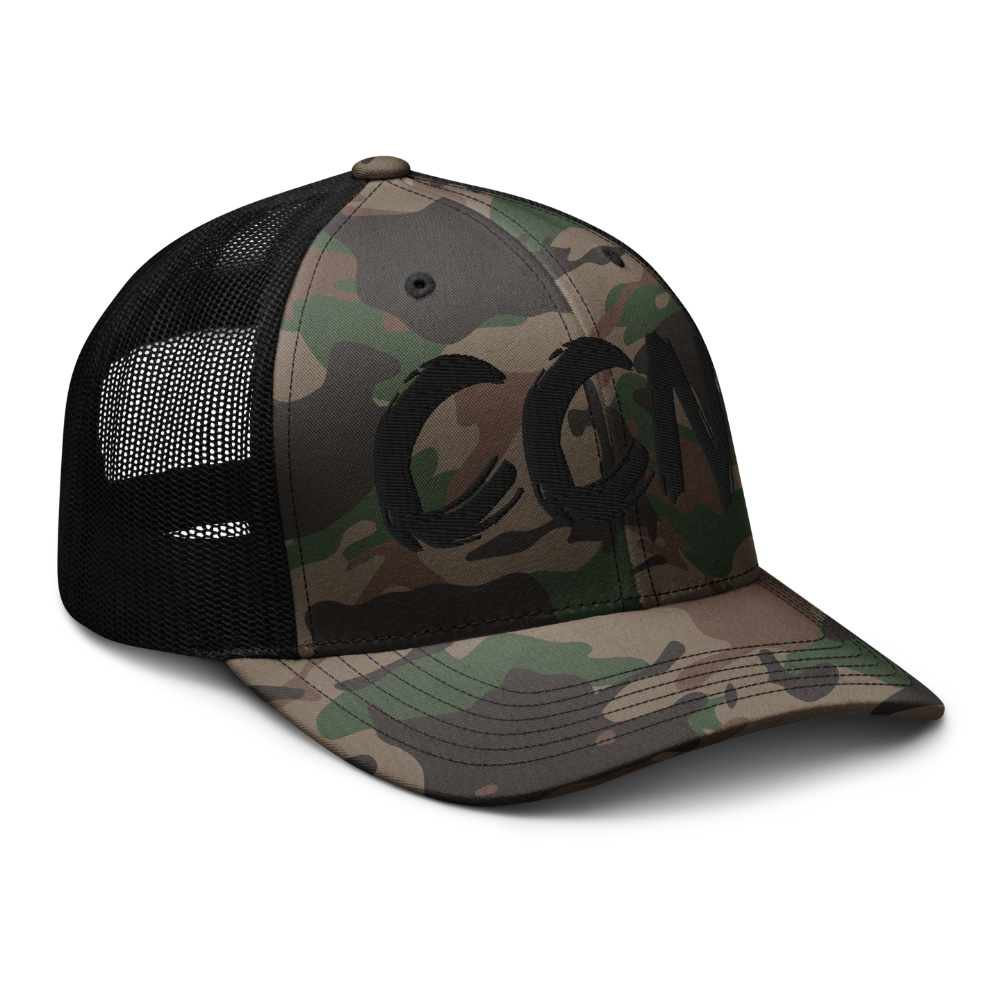 Unisex Camouflage Trucker