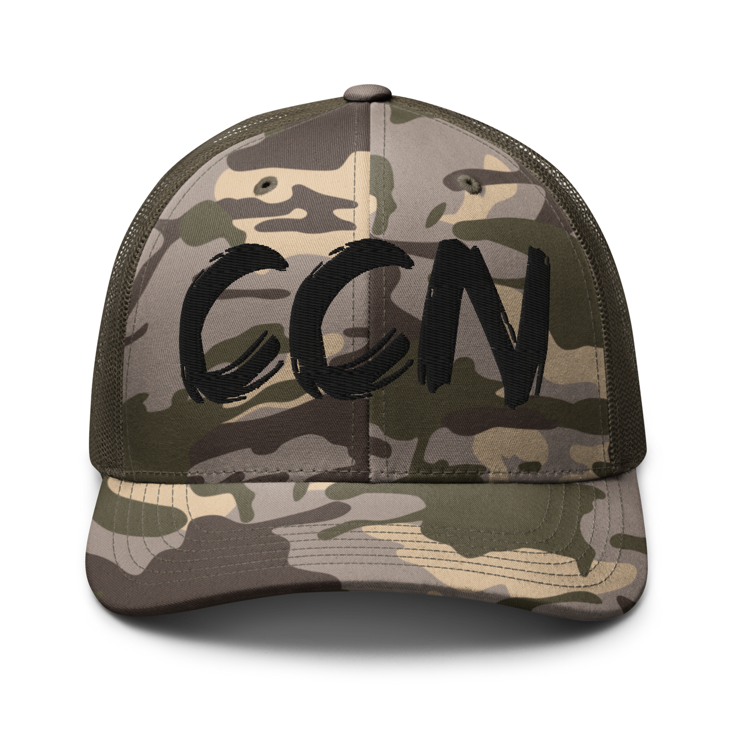 Unisex Camouflage Trucker