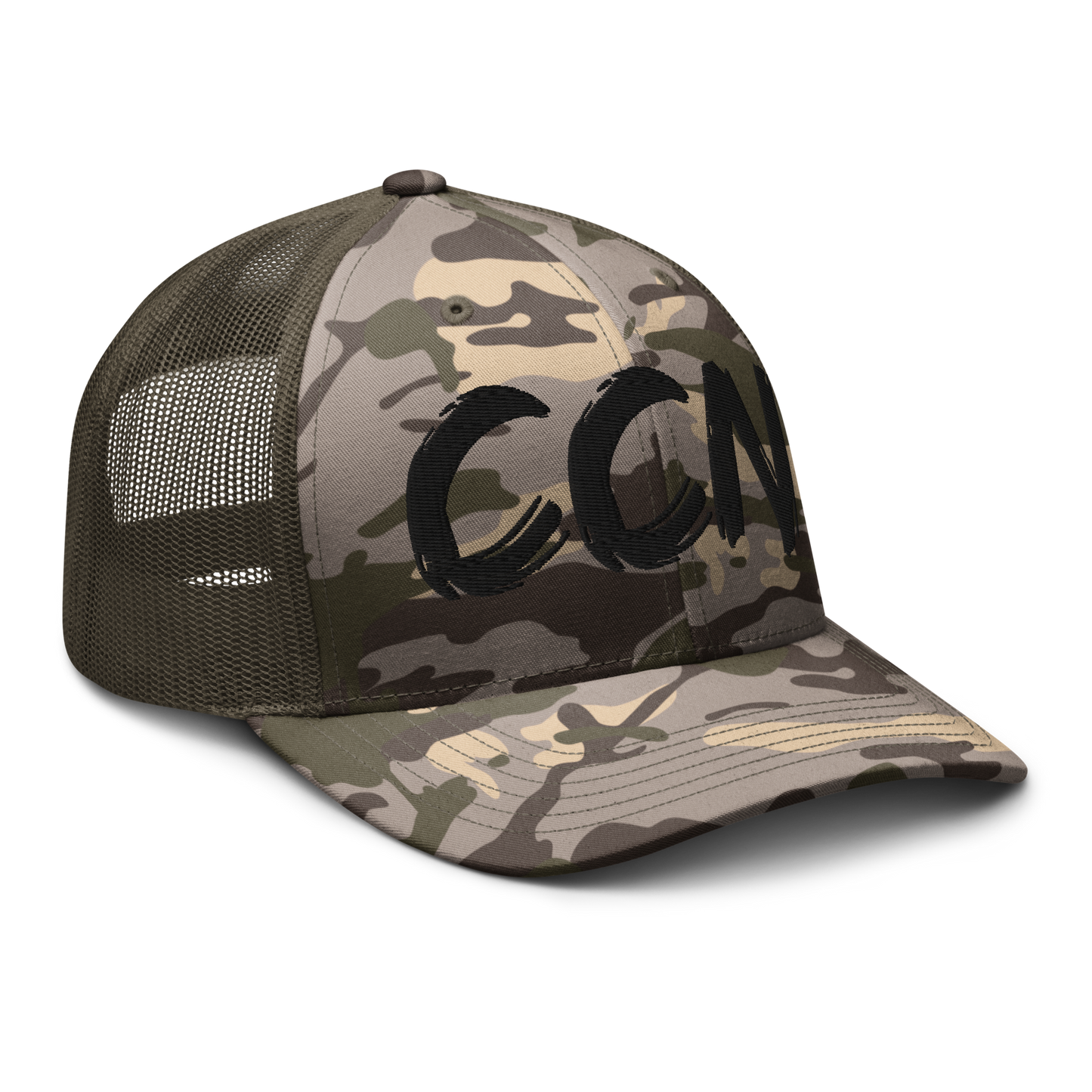Unisex Camouflage Trucker