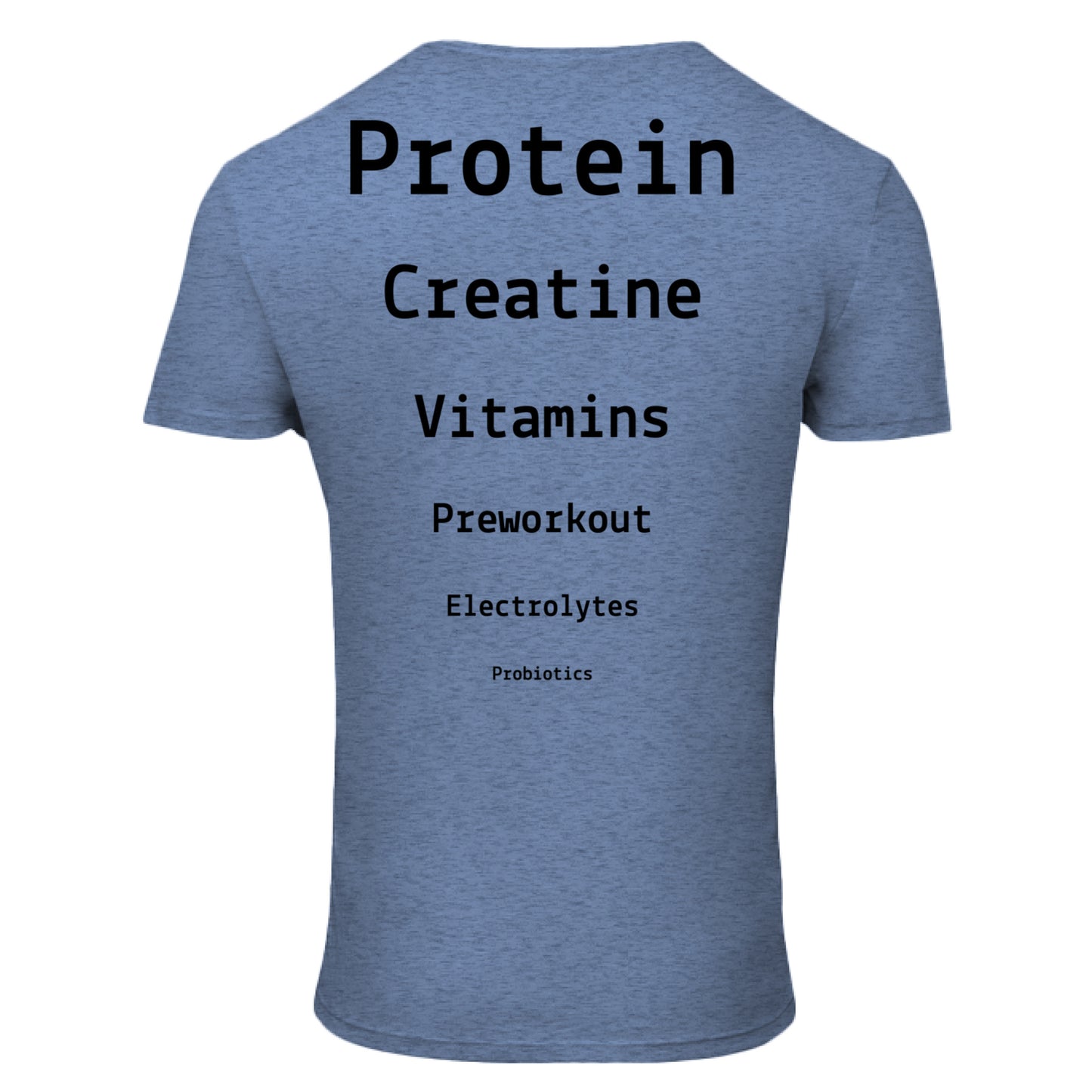 NAVY TRIBLEND - BACK