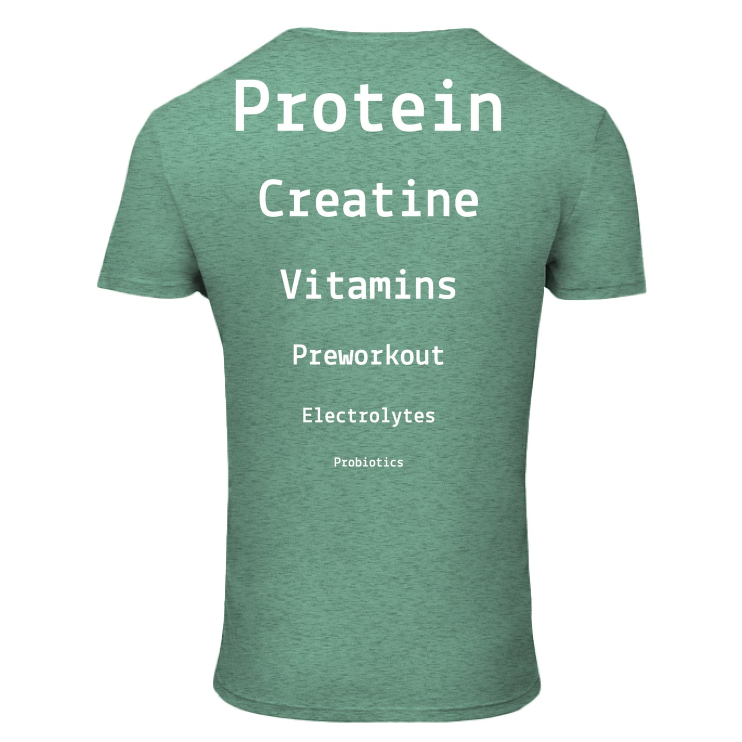GREEN TRIBLEND - BACK