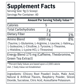 Charge - Energized Aminos (Raspberry Iced Tea)