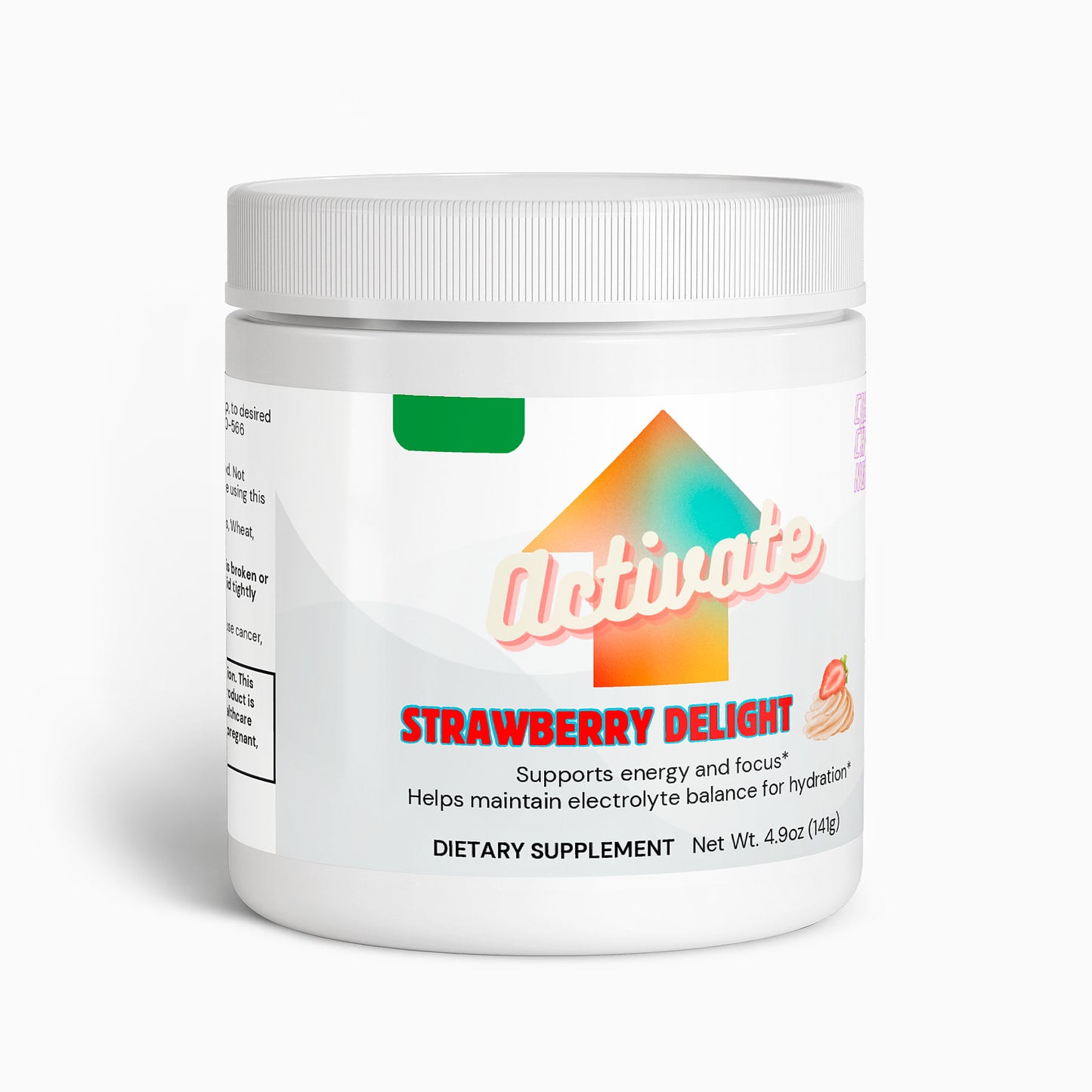 Activate - Energy Powder (Strawberry Delight)