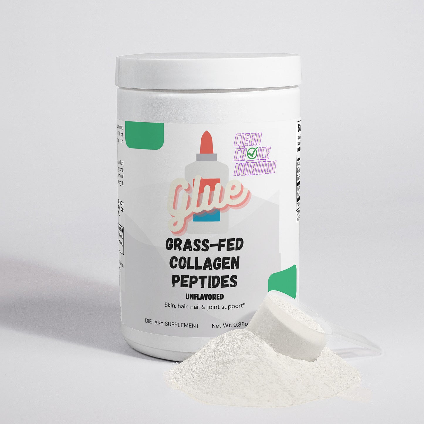 Glue - Grass Fed Hydrolyzed Collagen Peptides (Unflavored)