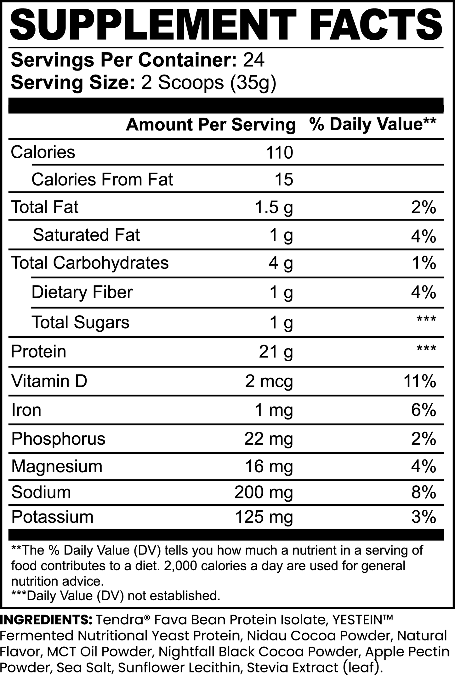 Natural Repair - Plant Based Protein (Chocolate Fudge)