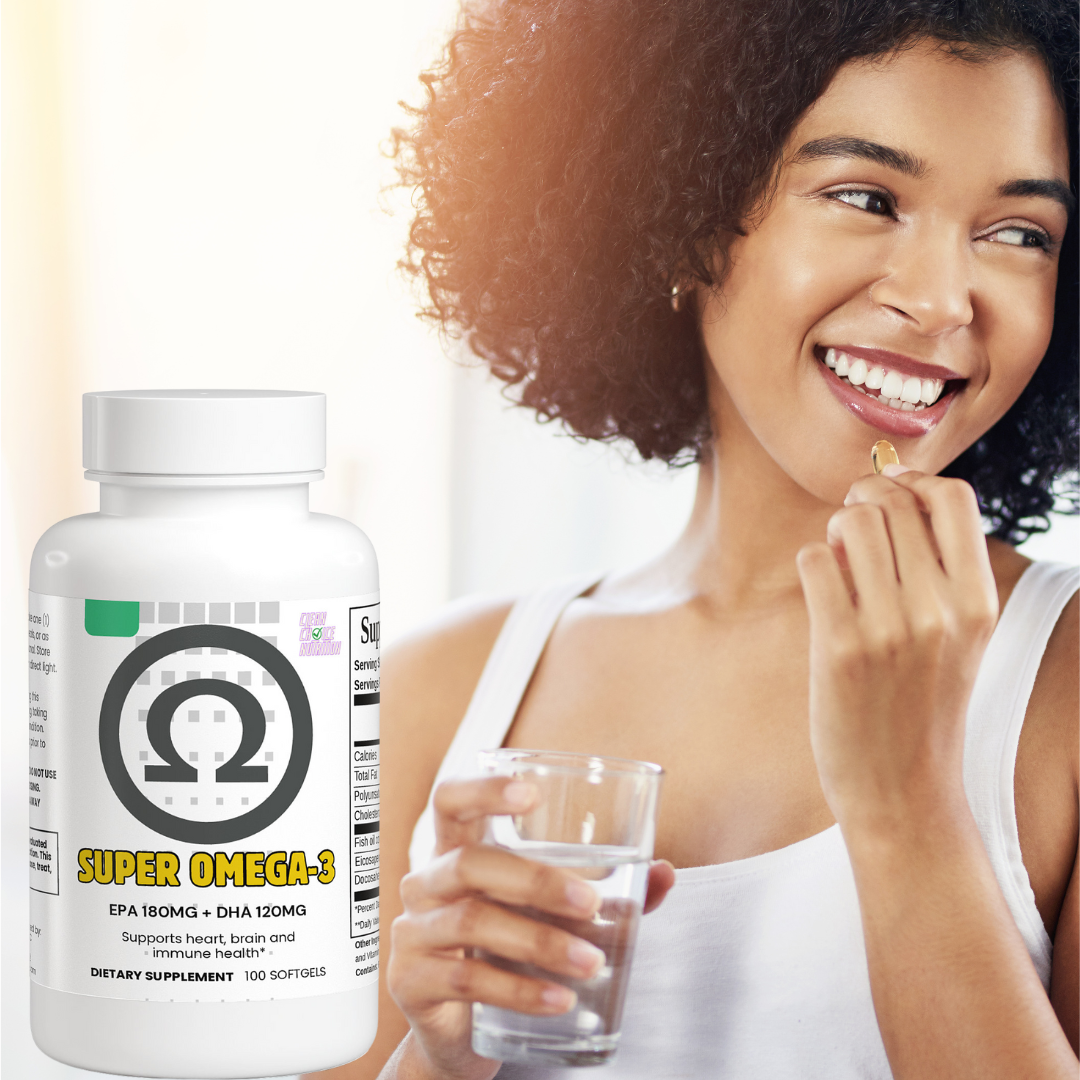 Super Omega-3 (EPA 180mg + DHA 120mg)