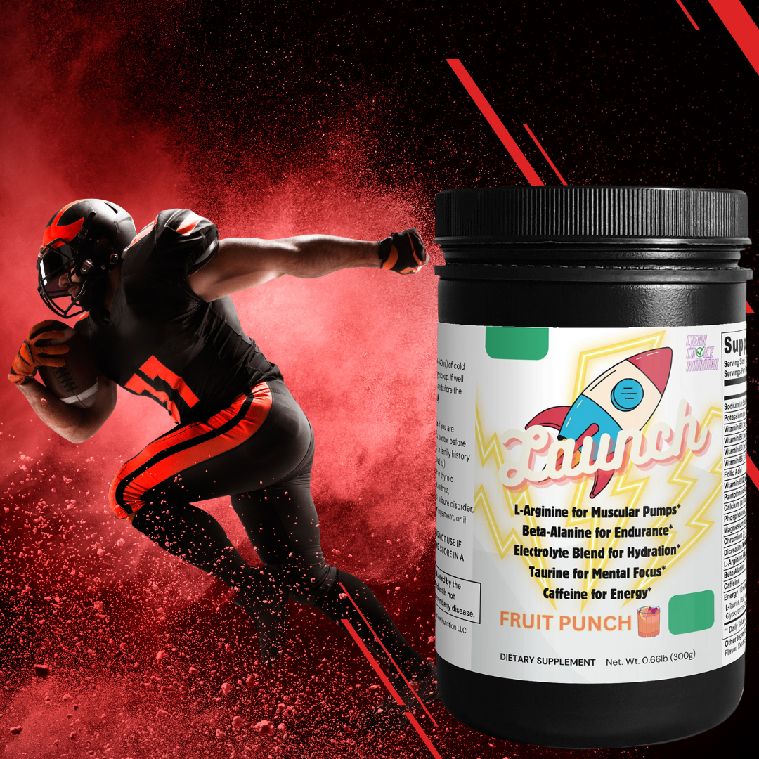 Launch Pre-Workout + Electrolytes (Fruit Punch)